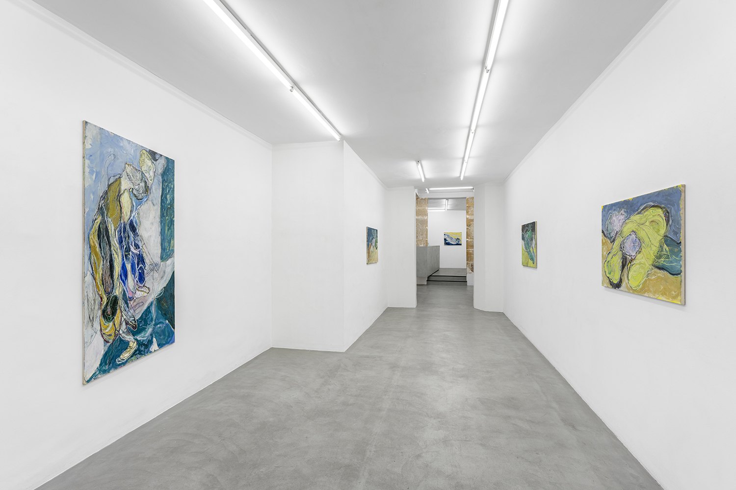 Installation view of Veins in the leaf, Bremond Capela, Paris, France, 2025